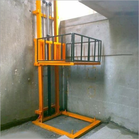 Goods Lifter Usage: Building Elevator