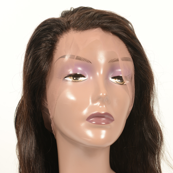 Natural Color Transparent Lacetemple Hair Full Lace Wigs