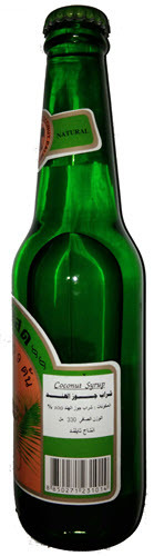 Palm/sugar Juice (The Sun & 9 Coconut Palms) Packaging: Bottle