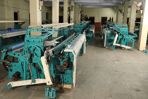 ग्रीन ऑस्कर रैपियर वीविंग लूम मशीन