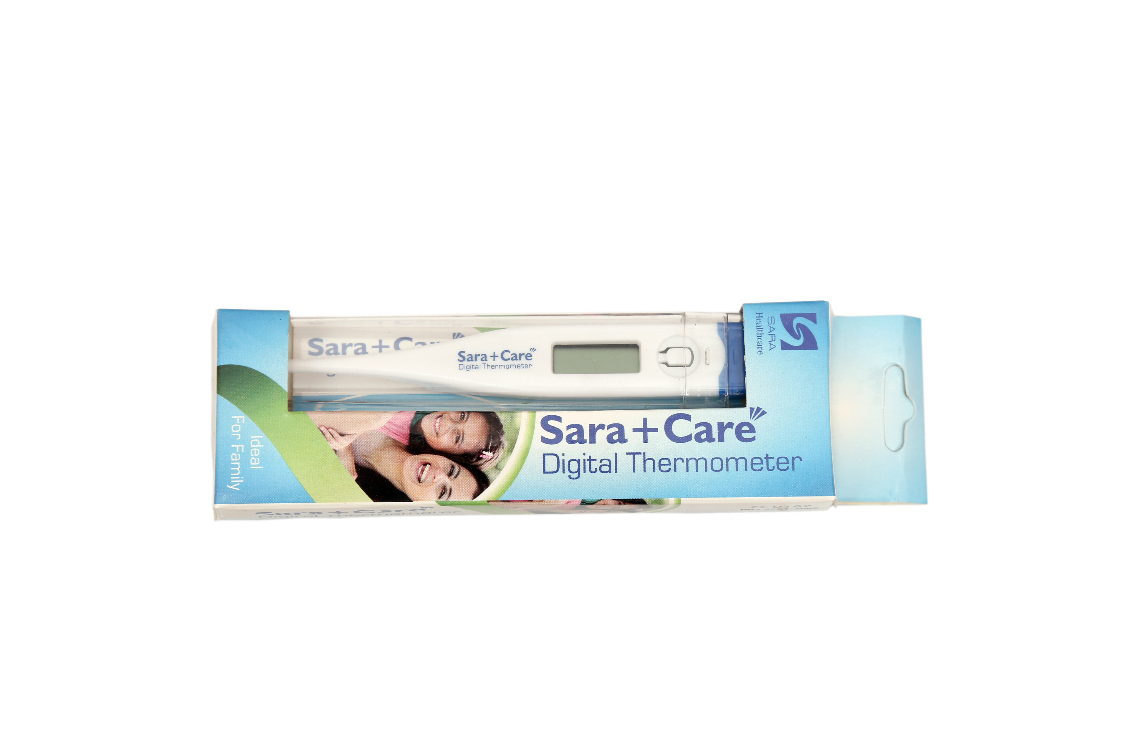 Digital Thermometer - Plastic, Jumbo Display For Easy Reading , Waterproof, Auto Shut-off With Memory For Family Use