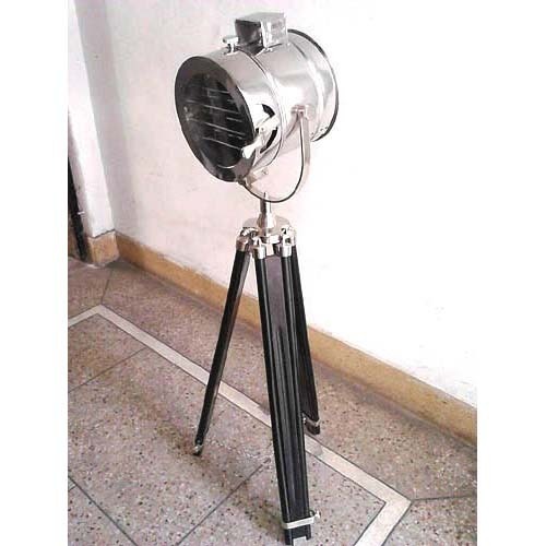 Chrome Tripod With Spot Lights