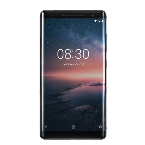 Nokia 8 Sirocco सिंगल सिम (काला, 6GB RAM, 128GB स्टोरेज)