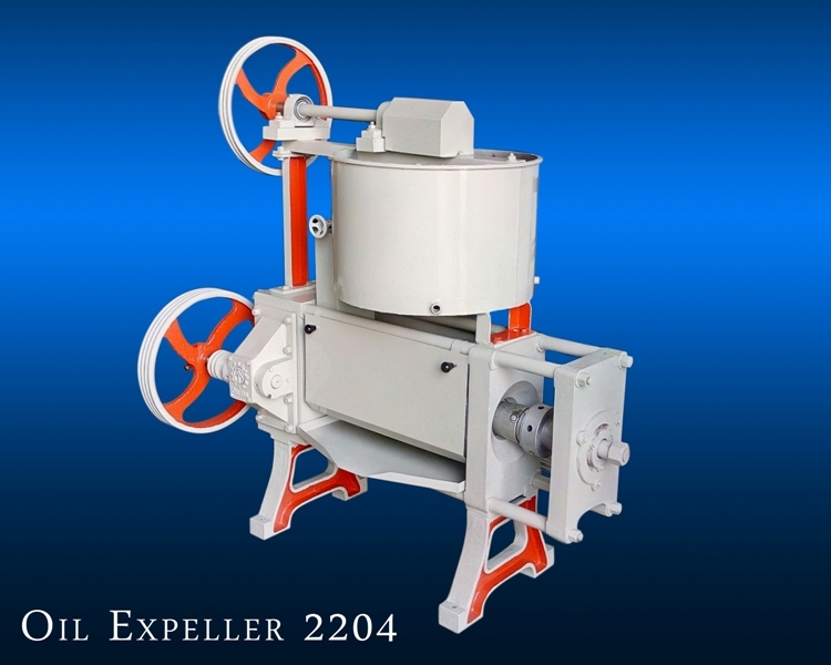 Mustard Oil Expeller - Mild Steel & Cast Iron, 5" X 3" X 6", Blue, 80-100 Kg/hour Production Capacity, 10 Hp Semi-automatic | 700 Kg Approx Weight