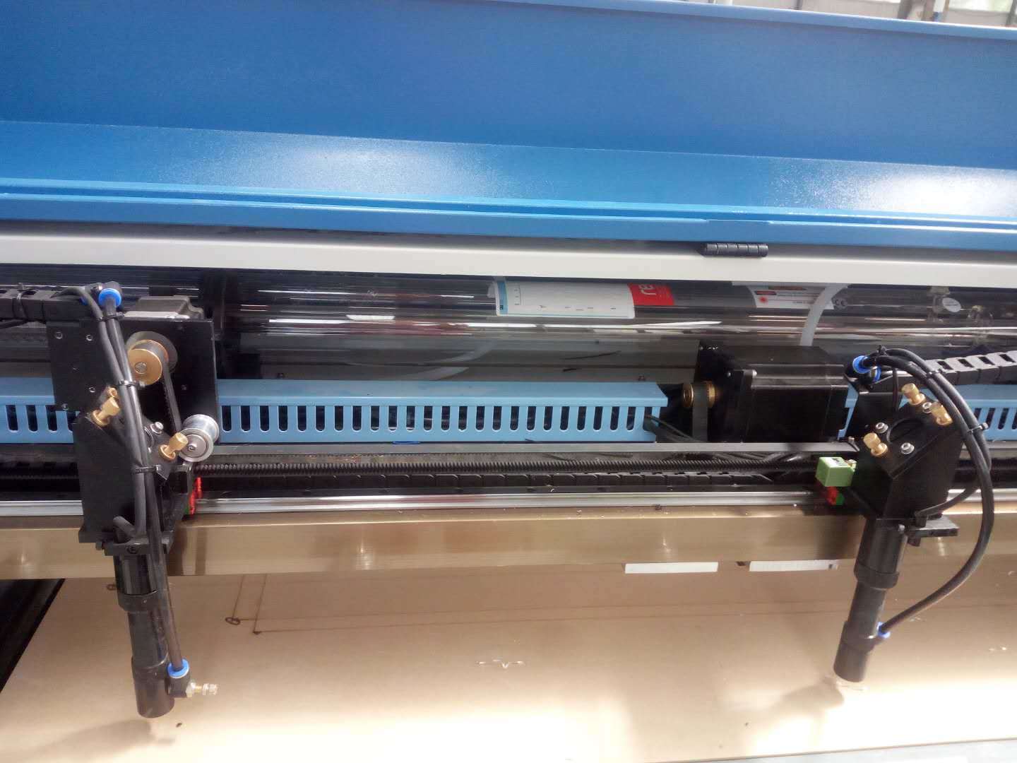 Blue 36000 Mm/min Cutting Speed Co2 Laser Cutting Machine