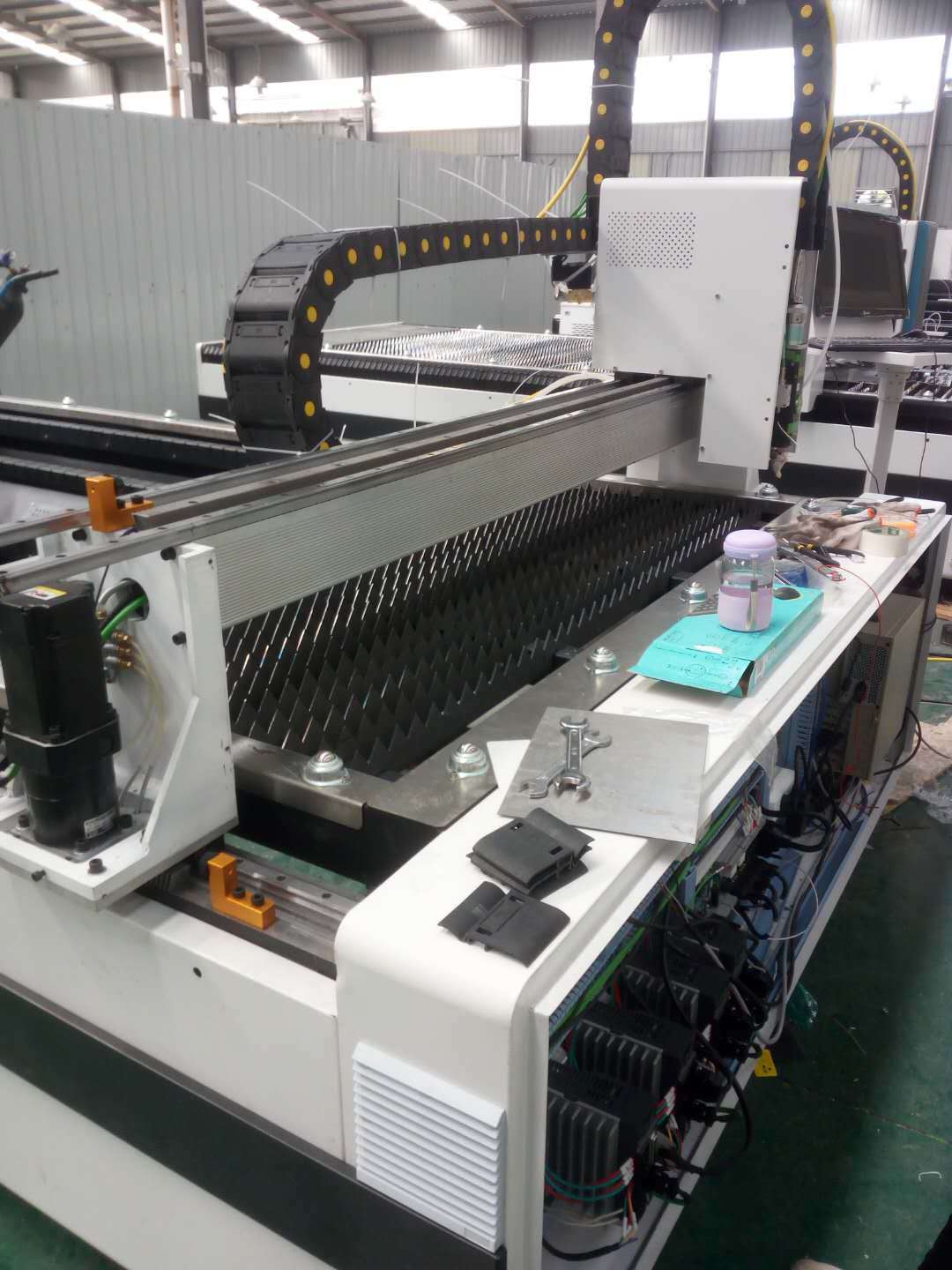 Blue 36000 Mm/min Cutting Speed Co2 Laser Cutting Machine