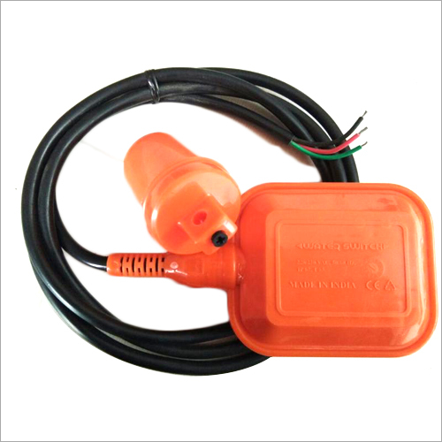 Water Float Switch - pp Granules Material, 140 x 49 x 35 mm Size | Waterproof, Fully Automatic Operation, 2-100 m Cable Length, Long Life, Micro Switch 10(6)A250V