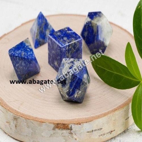 Lapis Lazuli Geometric Set Grade: Aaa