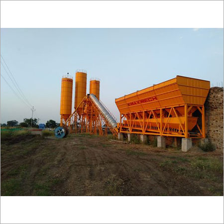 Maxmech Automatic Mcp-120 High Capacity Concrete Batching Plant