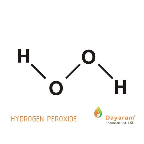Hydrogen Peroxide - 50% Purity, Colorless Liquid with Bitter Taste, Industrial Grade | Powerful Oxidizing Agent, Antimicrobial and Bleaching Properties, CAS No: 7722-84-1