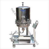 जीरो होल्ड अप फ़िल्टर प्रेस