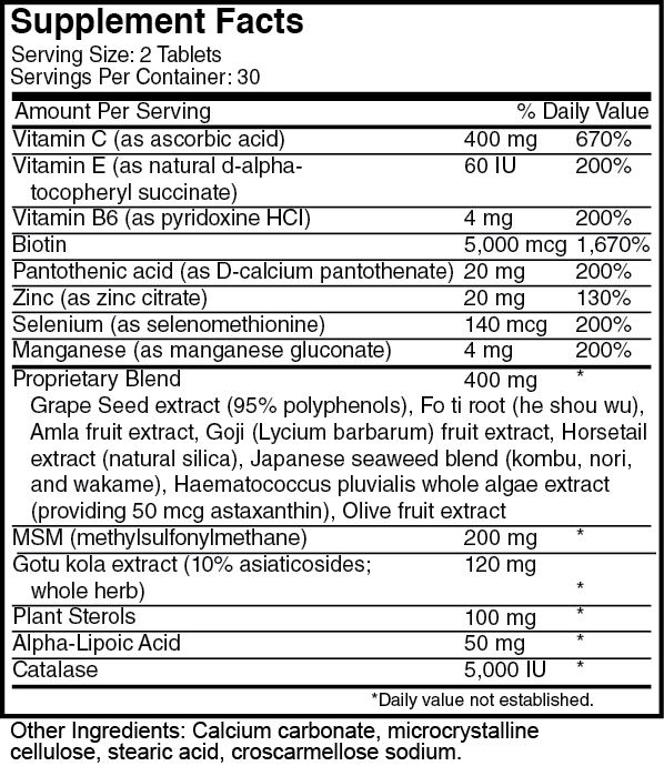 Private Lable For Hair Skin  Nails Formula