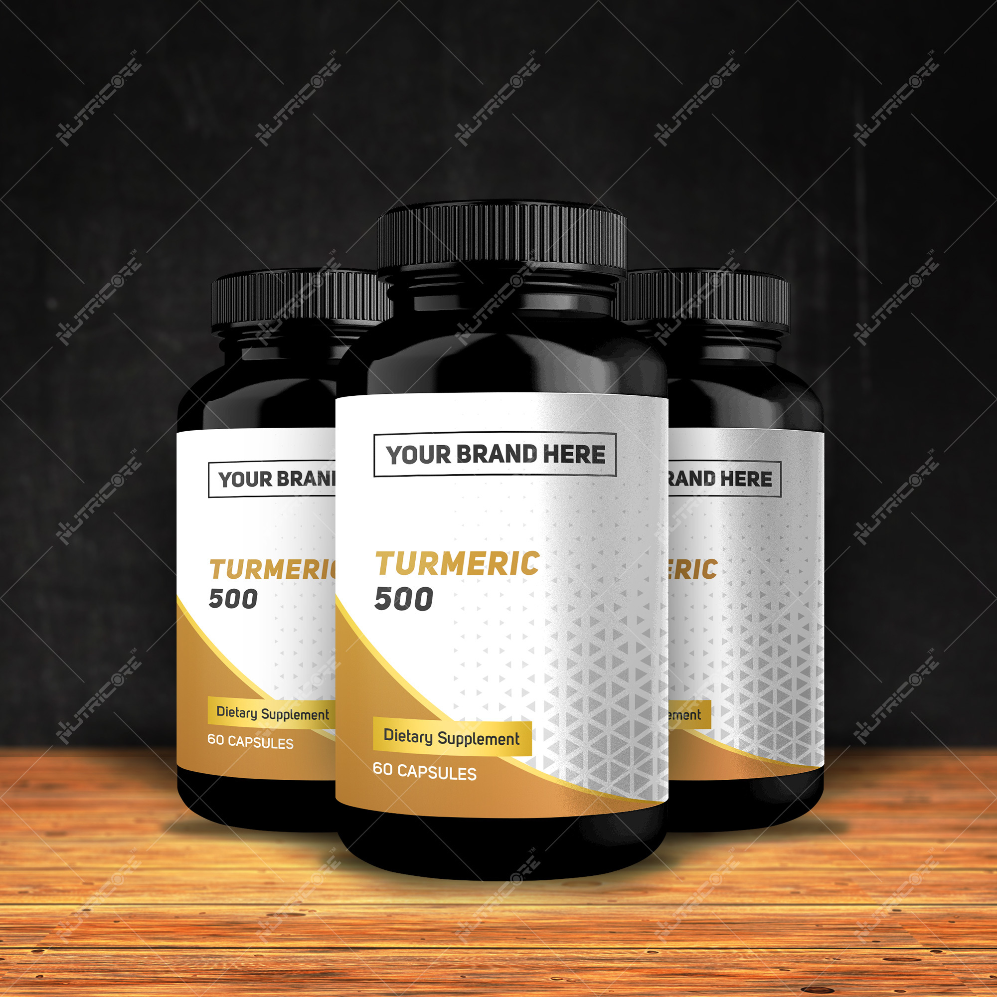 Turmeric Capsule - Organic Curcumin Extract, Pure Natural Ingredients For Enhanced Wellness