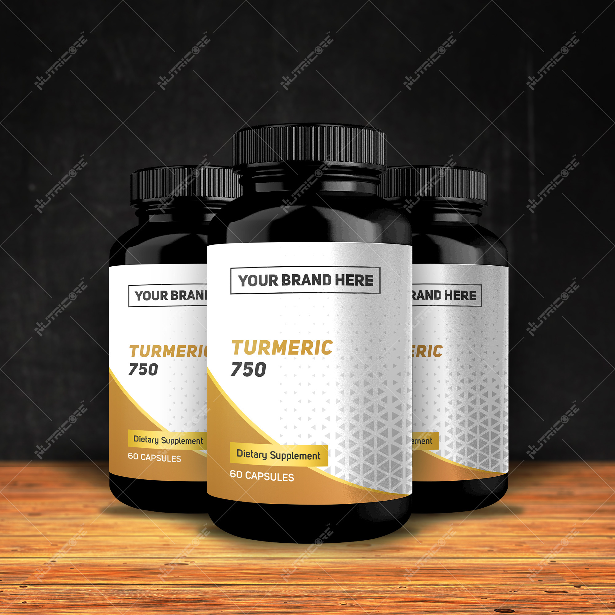 Turmeric Capsule - Organic Curcumin Extract, Pure Natural Ingredients For Enhanced Wellness