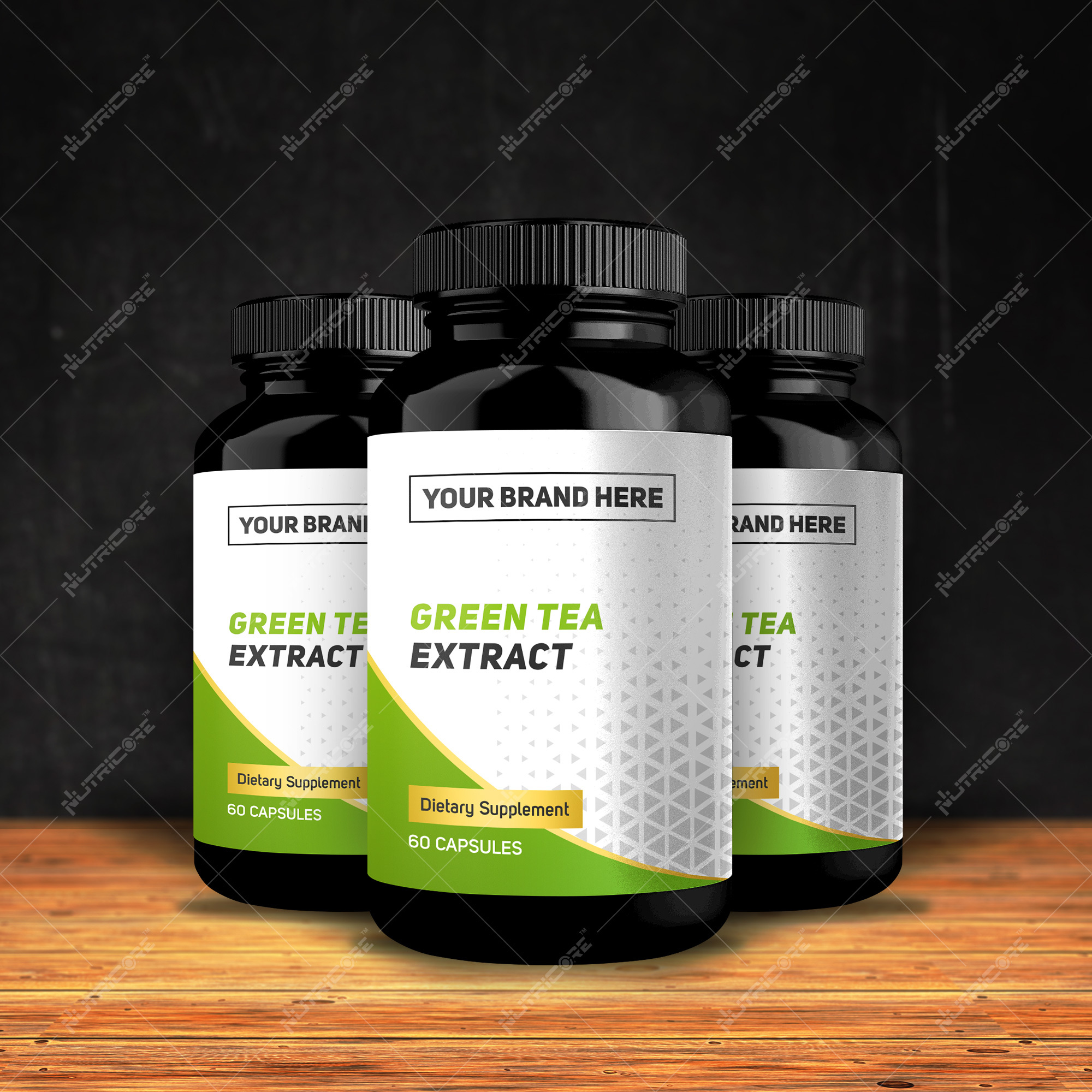 Green Tea Extract - Premium Antioxidant Formula, Custom Labeling Available
