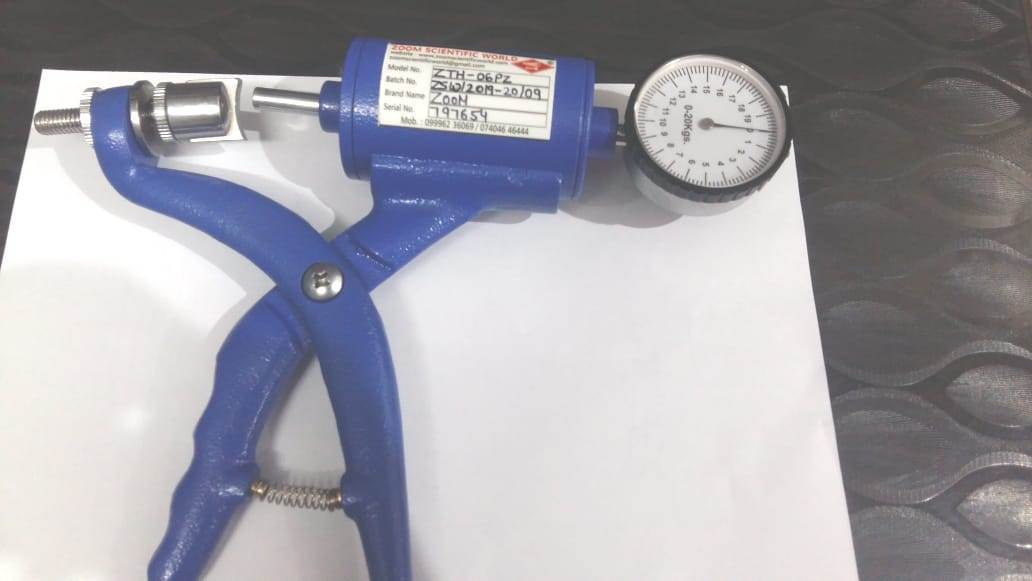 Tablet Hardness Tester Pfizer Type - Color: Blue