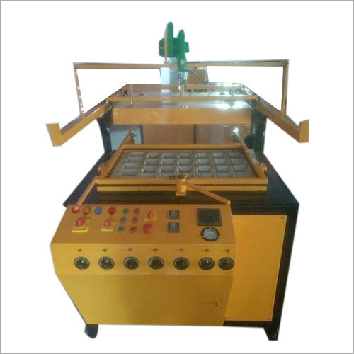 Ms Semi Automatic Thermocol Dona Making Machine