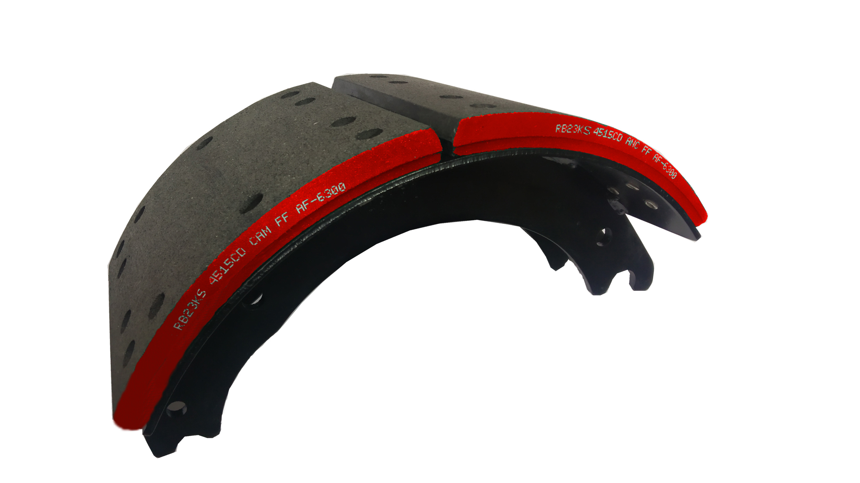 Lined Brake Shoe Size: Multiple Size Available
