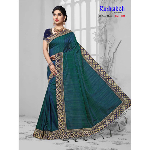 मुलायम रेशमी साड़ी