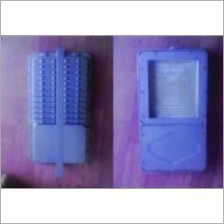Led Flood Light Housing - Aluminum Material | 220v Input, Black/sky Blue Color, 15-60 Watt Power Factor, Ideal For Outdoor Applications