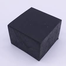 Vibration Dampening Pads - Rubber 25mm X 25mm X 10mm | Black Shore A 60 Hardness -20°c To +80°c Temperature Range Minimizes Noise And Wear On Mechanical Parts