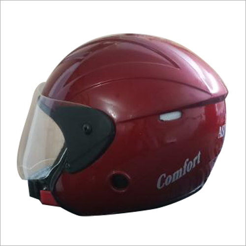 Open Face Motorcycle Helmet - Flame-retardant Material, All Sizes Available, Multicolor Design | Unbreakable, Youth-oriented Style, Weather Resistant