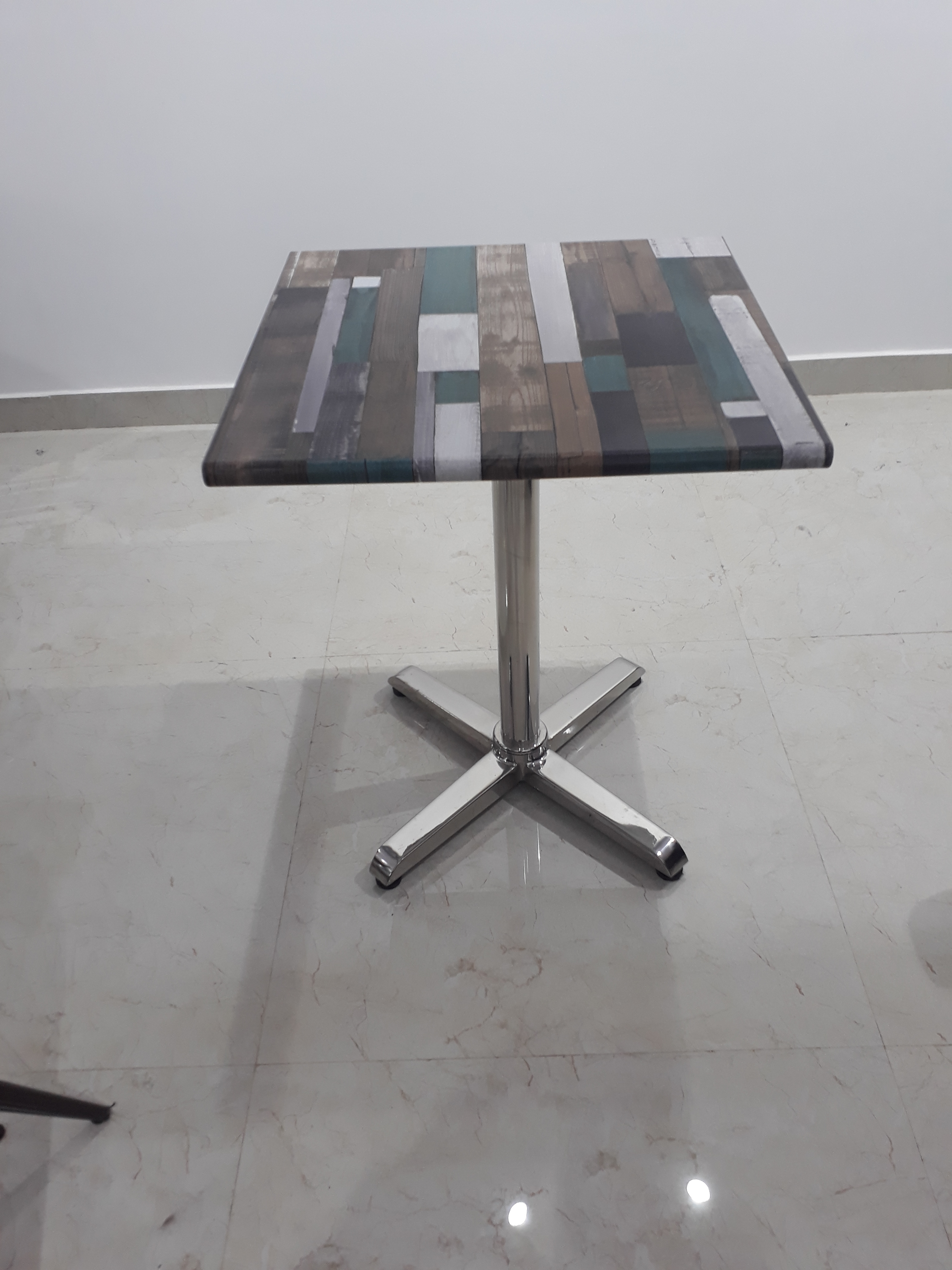 Cafeteria Tables - Stainless Steel Frame, Custom Sizes Available | Versatile Table Tops In Wood, Laminate, Corian, Granite