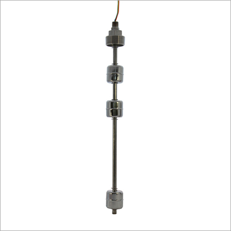 Multilevel Stainless Steel Vertical Float Switch - Color: Multicolor