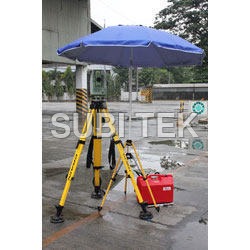 Survey Umbrella - Steel, Yellow | High Quality, 230 Volt Efficiency