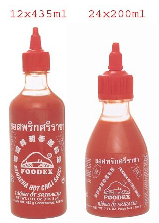Sriracha Hot Chilli (Foodex) Packaging: Mason Jar