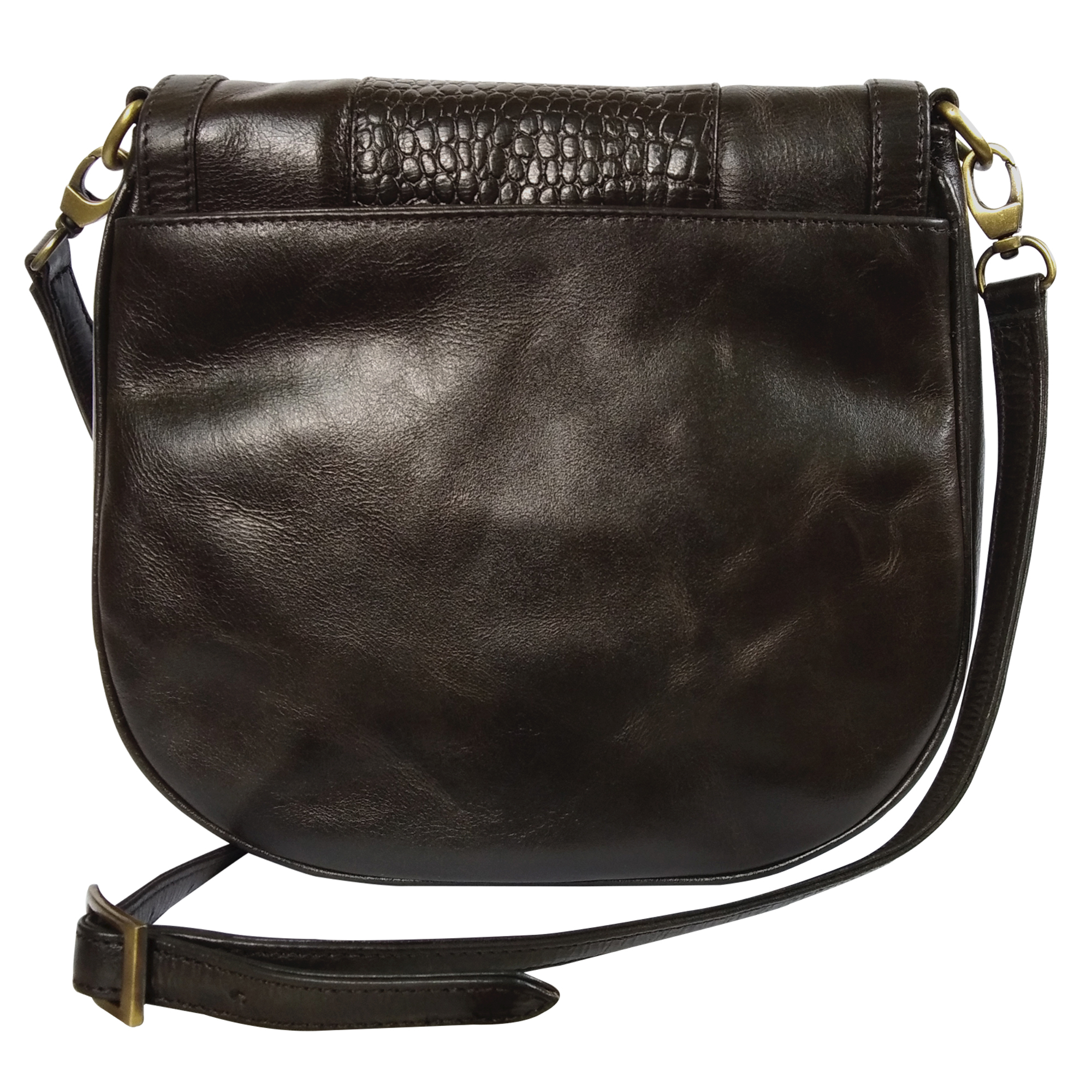 Women Leather Trendy Sling Bag