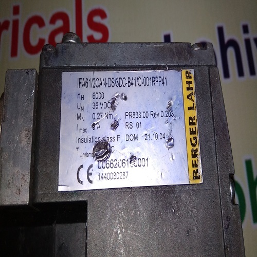 Berger Lahr Servo Drive Ifa61/2can-ds/3dc-b41/0-001rpp41