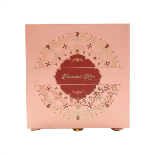 Patterned Luxury Wedding Box