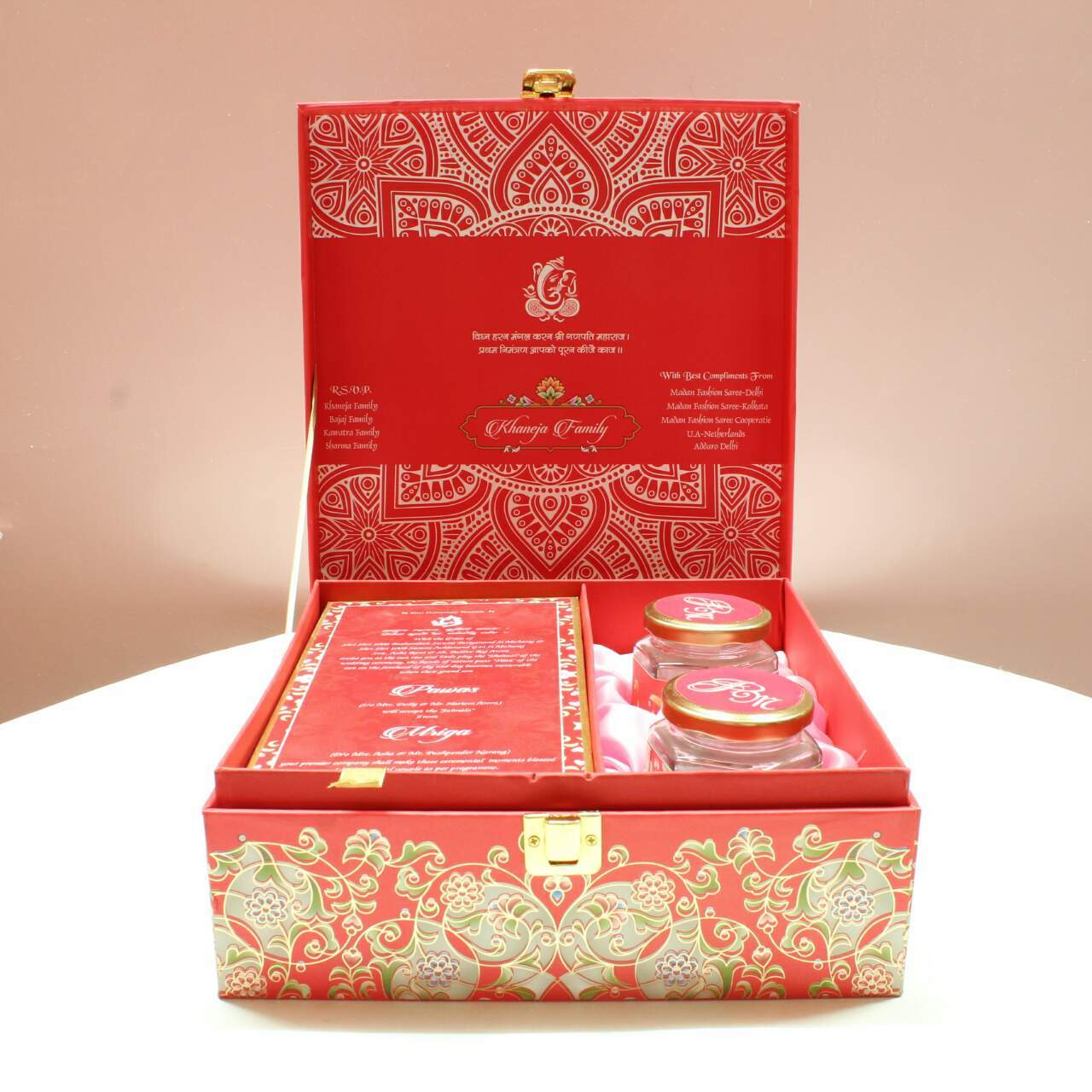Patterned Luxury Wedding Box