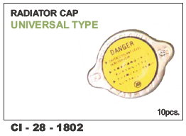 Radiator Cap - Universal Fit for 4-Wheel Vehicles | Warranty Included, Durable Design