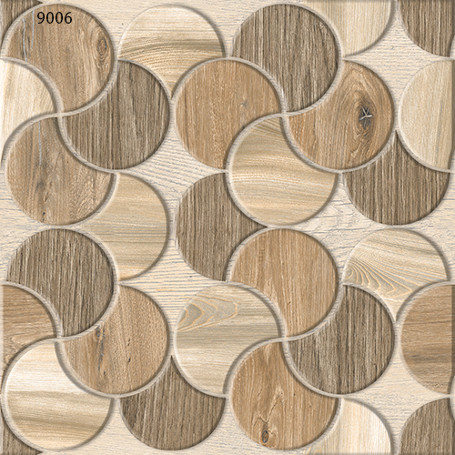 Brown Matt Ceramic Floor Tiles 396x396 Mm