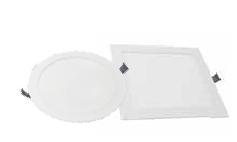 Slim Panel - Plastic Material, 220 Volt Input, Cool White Lighting - Elegant White Finish