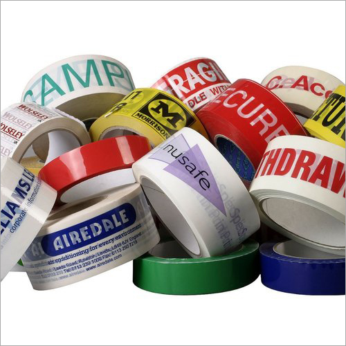 Bopp Printed Adhesive Tape - Tape Length: Customized  Meter (M)