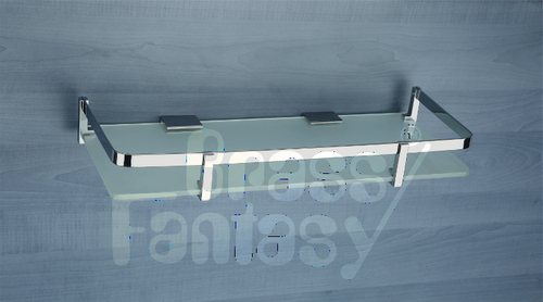 ब्रास ग्लास शेल्फ फ्रेम