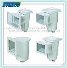 Swimming Pool Wall Skimmer - ABS Material, 12x15 inches | Blue and White Design for Efficient Water Surface Cleaning