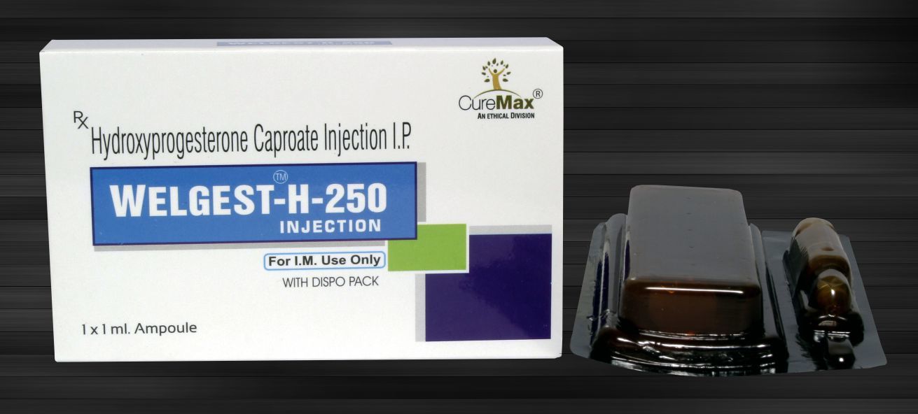 Liquid Hydroxy Progesterone 250 Mg & 500 Mg Injection