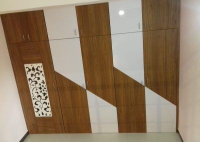 Modular Wardrobe - Eco-friendly Wooden, Full Height | Water Resistant, Easy Assembly, Modern Design, 10 Years Warranty