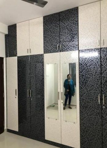 Modular Wardrobe - Eco-friendly Wooden, Full Height | Water Resistant, Easy Assembly, Modern Design, 10 Years Warranty