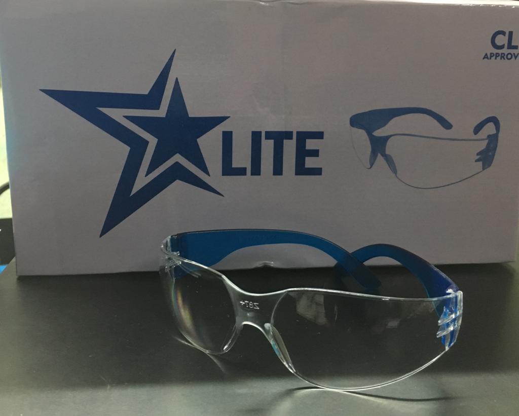 Protective Safety Goggles - Transparent Eye Protection | Impact Resistant, Dust Proof, Chemical Splash Guard, Snug Fit