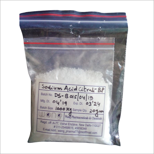 Sodium Citrate Ip Cas No: 142606-53-9