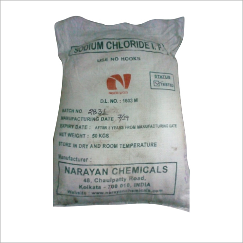 Sodium Chloride Ip Cas No: 142606-53-9