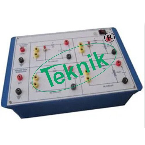 Thyristor Trainer - Shockproof Plastic Housing 12x8 Inches | Onboard DC Regulated Power Supply 5V at 250mA, Square Wave Generator, RL & RC Circuit with Diagram, Reliable Terminals and Patch Cords