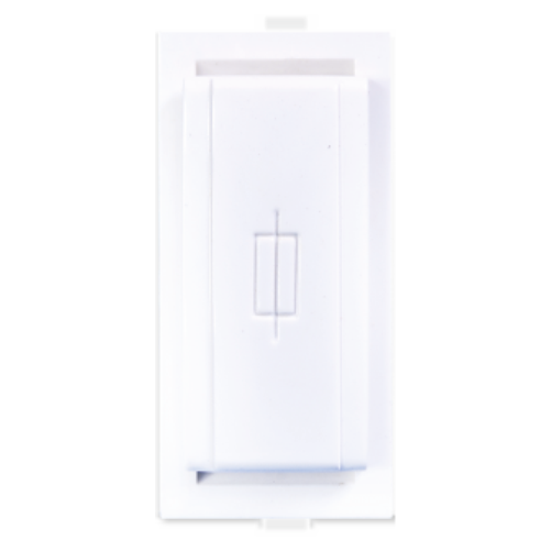 Pressfit One Modular Accessories - New Plastic Components, White Color , 6 Amp Max Current