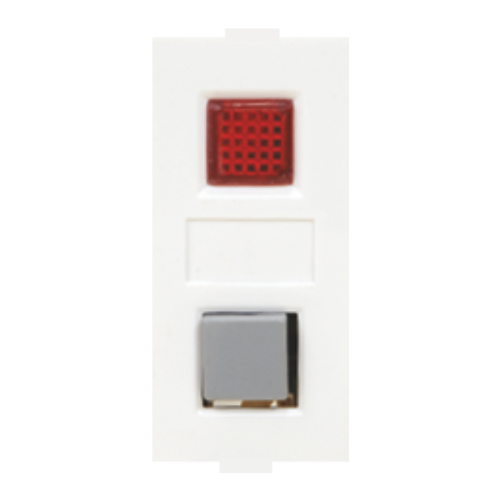 Pressfit One Modular Accessories - New Plastic Components, White Color , 6 Amp Max Current