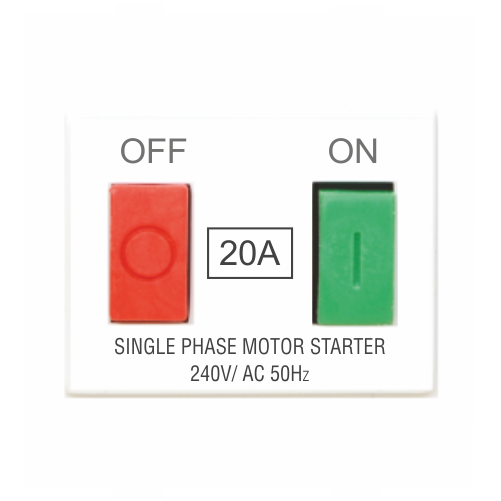 Pressfit One Modular Accessories - New Plastic Components, White Color , 6 Amp Max Current